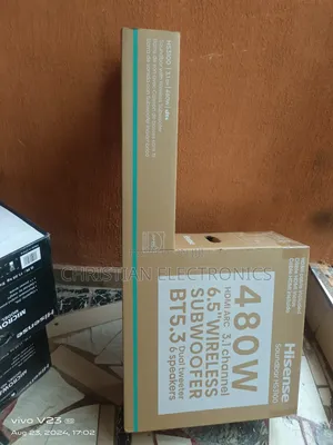 Hisense 480W Sound Bar With Wireless Sub Woofer