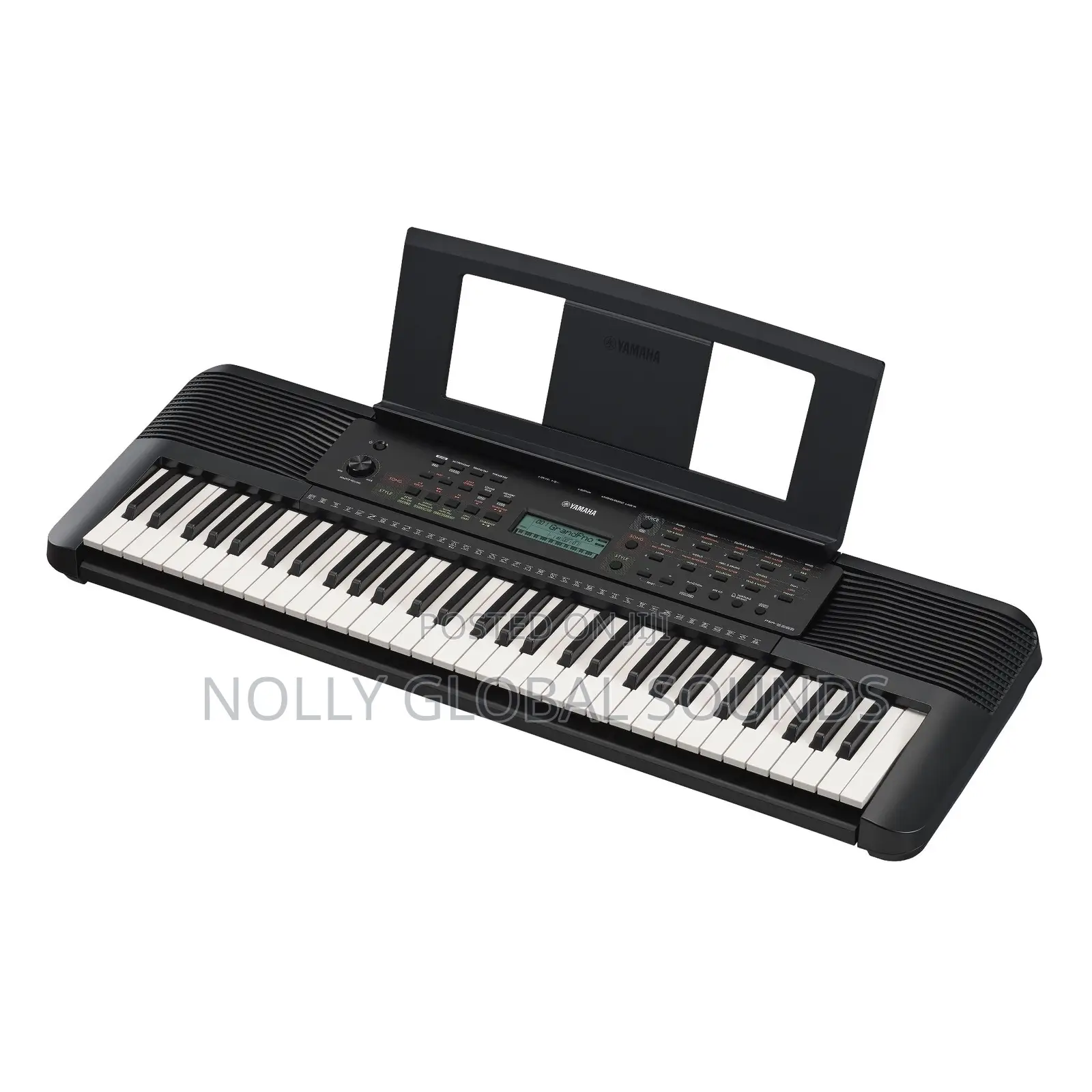 Yamaha Psr-e283 Portable Keyboard 61 Keys, Black