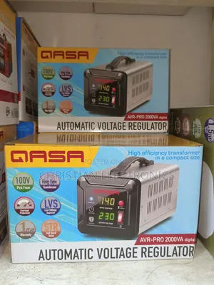 Qasa 2000w Digital Stabilizer With 1year Warranty 