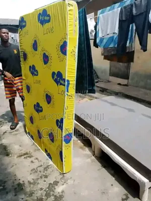 Standard 4by6 Mattress With Free Cover and 2 Pillows