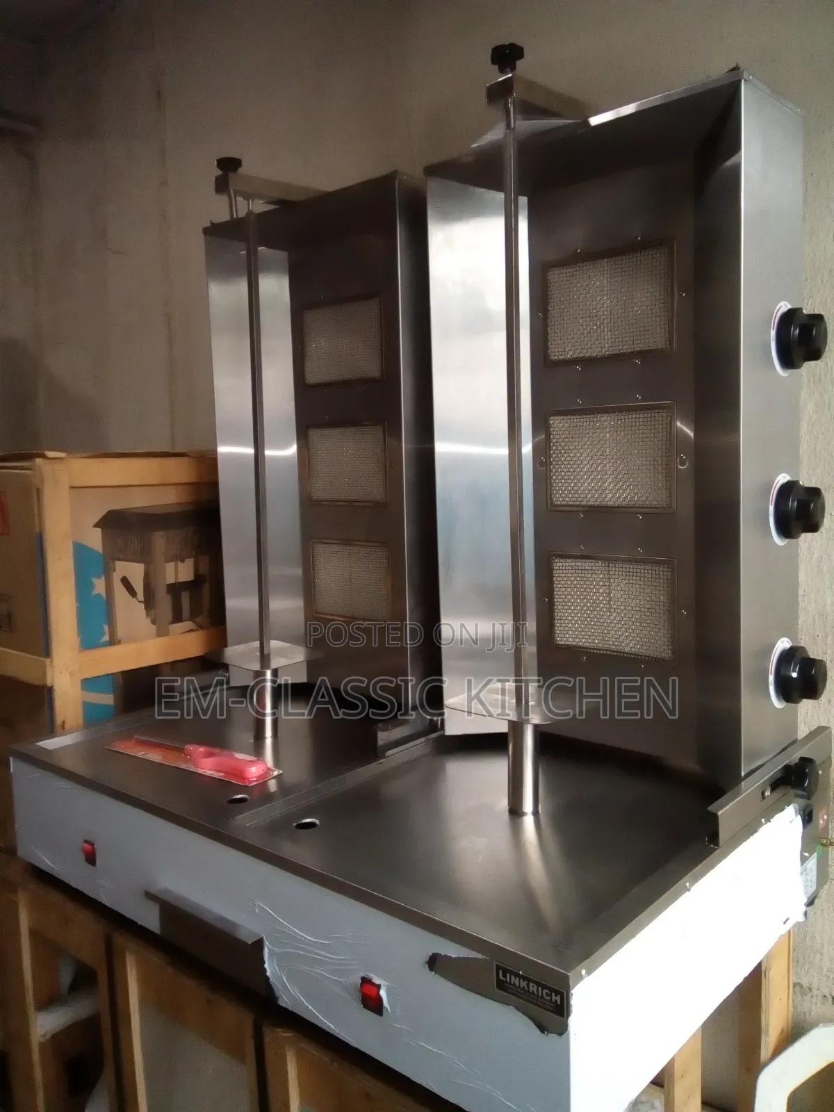 Shawarma Machine Double Gas