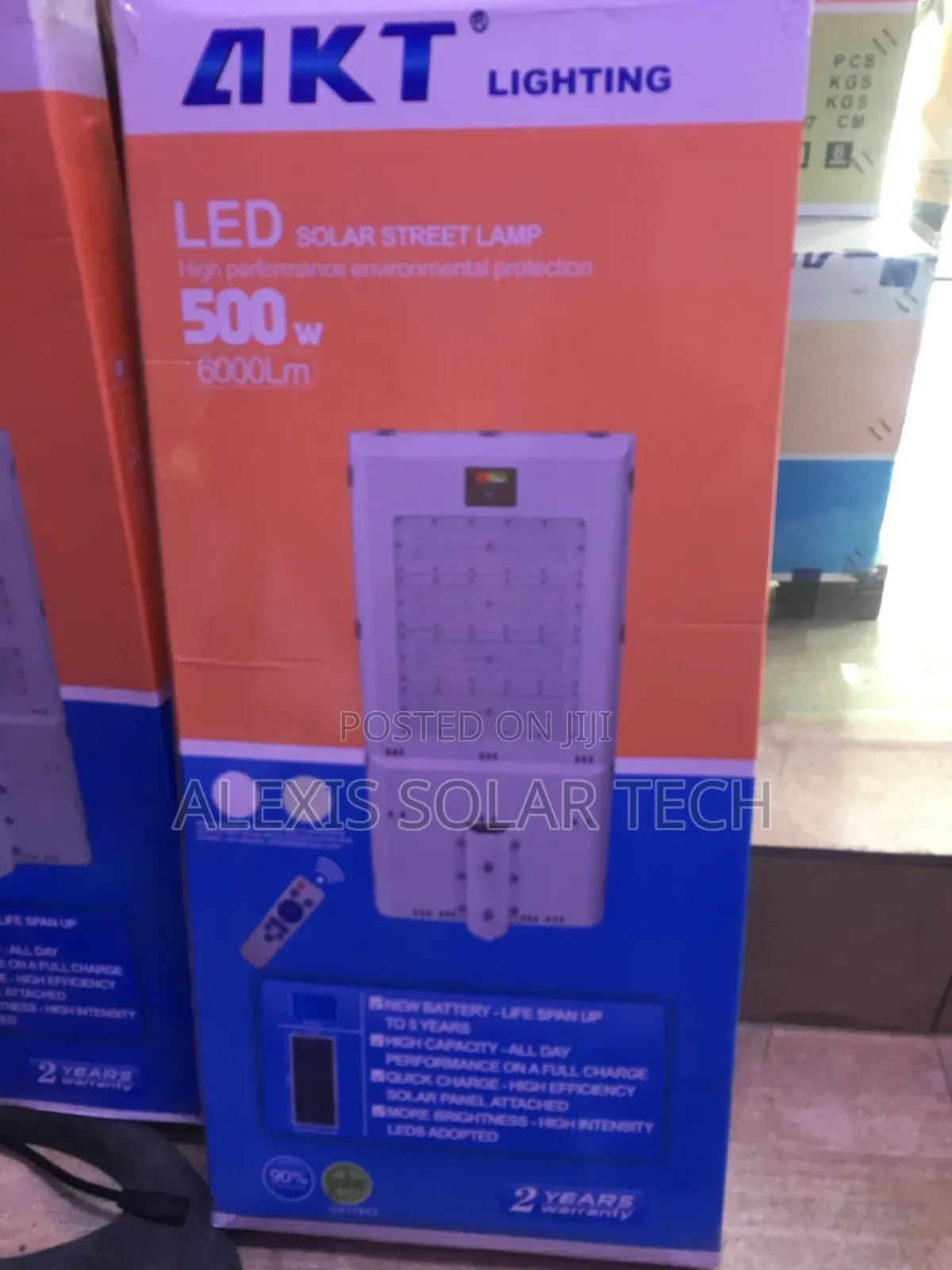 AKT 500watts Solar Street Light