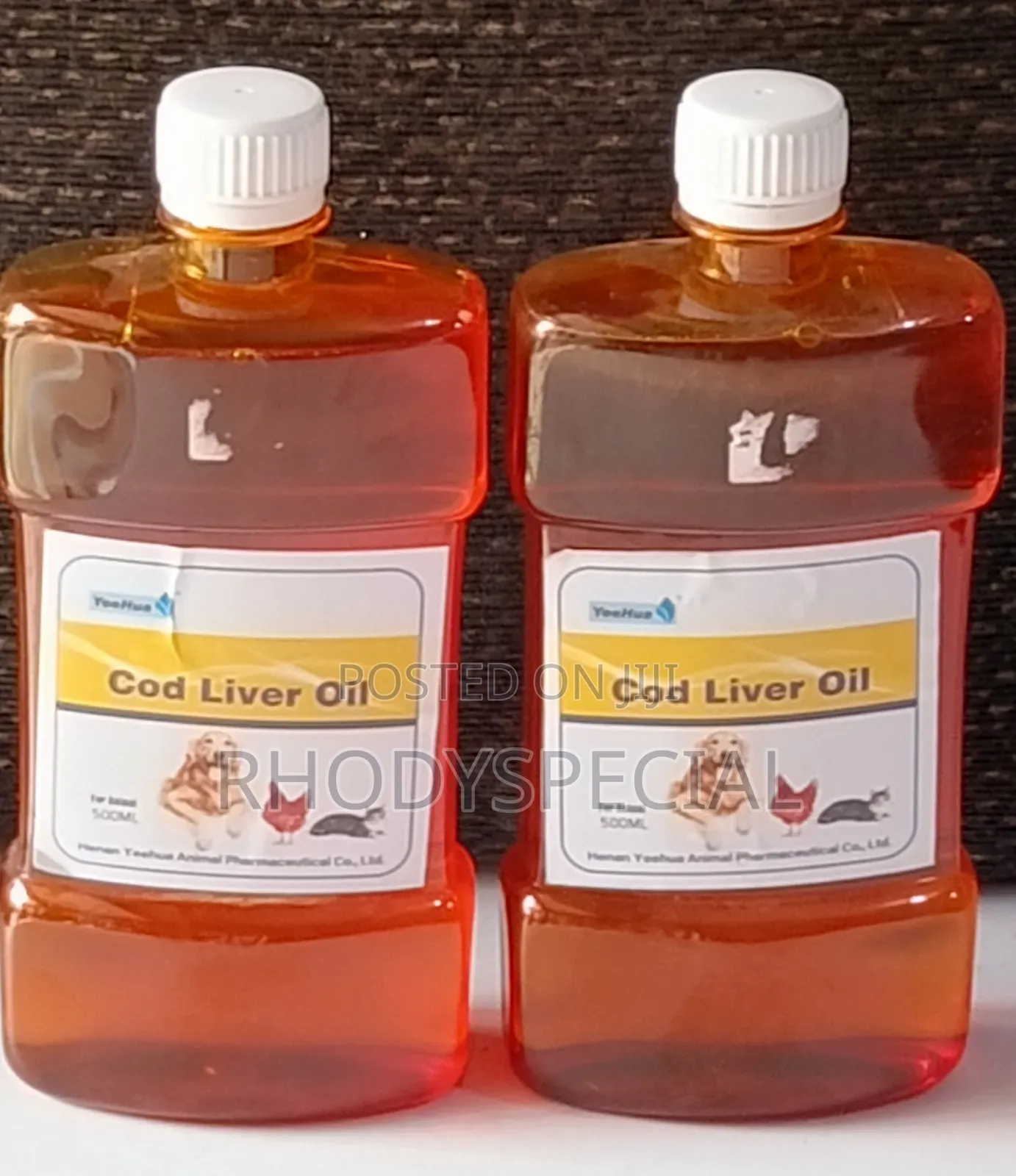 Cod Liver Oil for Animal 500ml