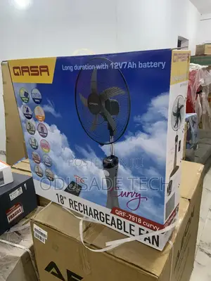 Unplug and Unwind With Qasa Rechargeable Fan QRF-7918