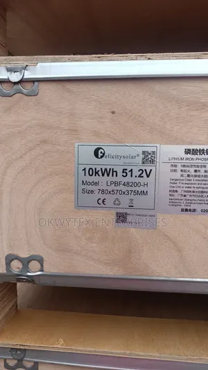 10kwh 51.2v Felicity Lithium Battery