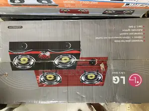 Original Table Gas Burner Tempered Glass Top LG-004GLS-N
