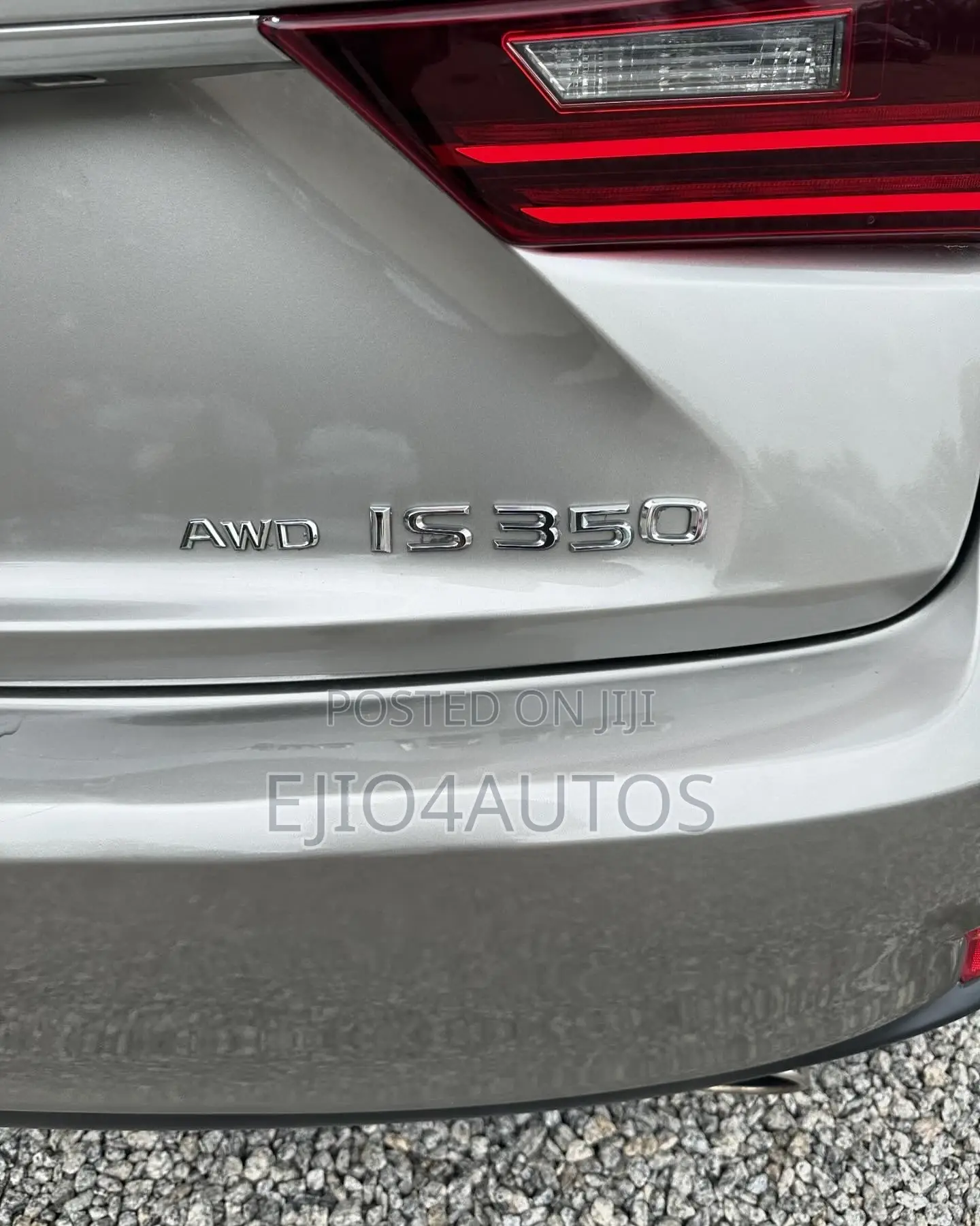 Lexus IS 350 AWD 2016 Silver