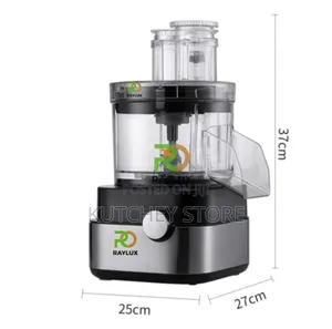 Raylux 5l Commercial Food Processor, Yam-pounder Dough-maker