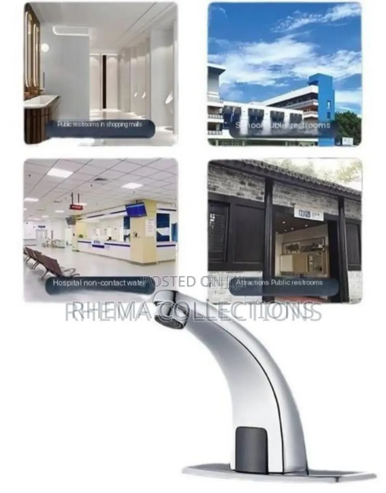 Automatic Sensor Detection Touch-less Water Saving Faucet