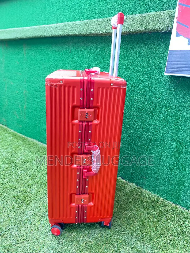 Red Unisex Luggage