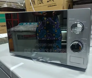 Brand Hisense 20 Liters Manual Microwave Oven -Silver Mirror