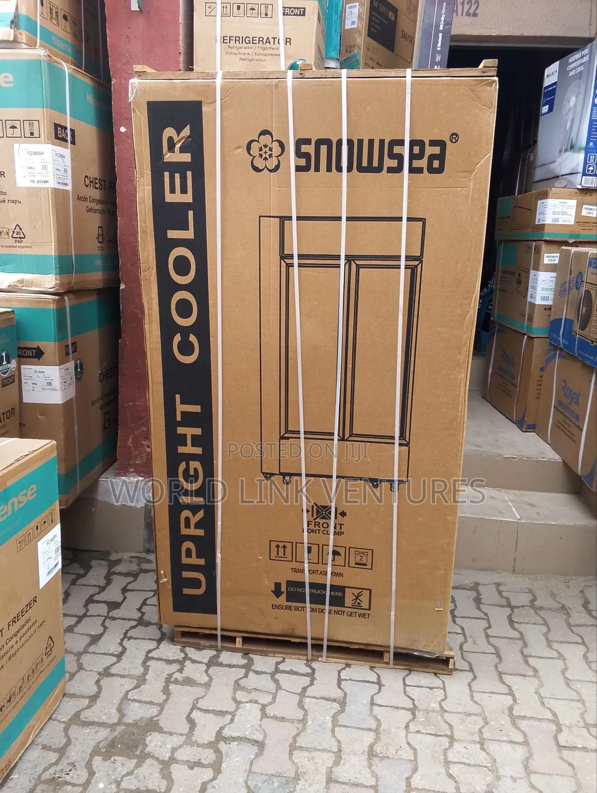 Snowsea Show Glass Standing Fridge Intelligence Freezing