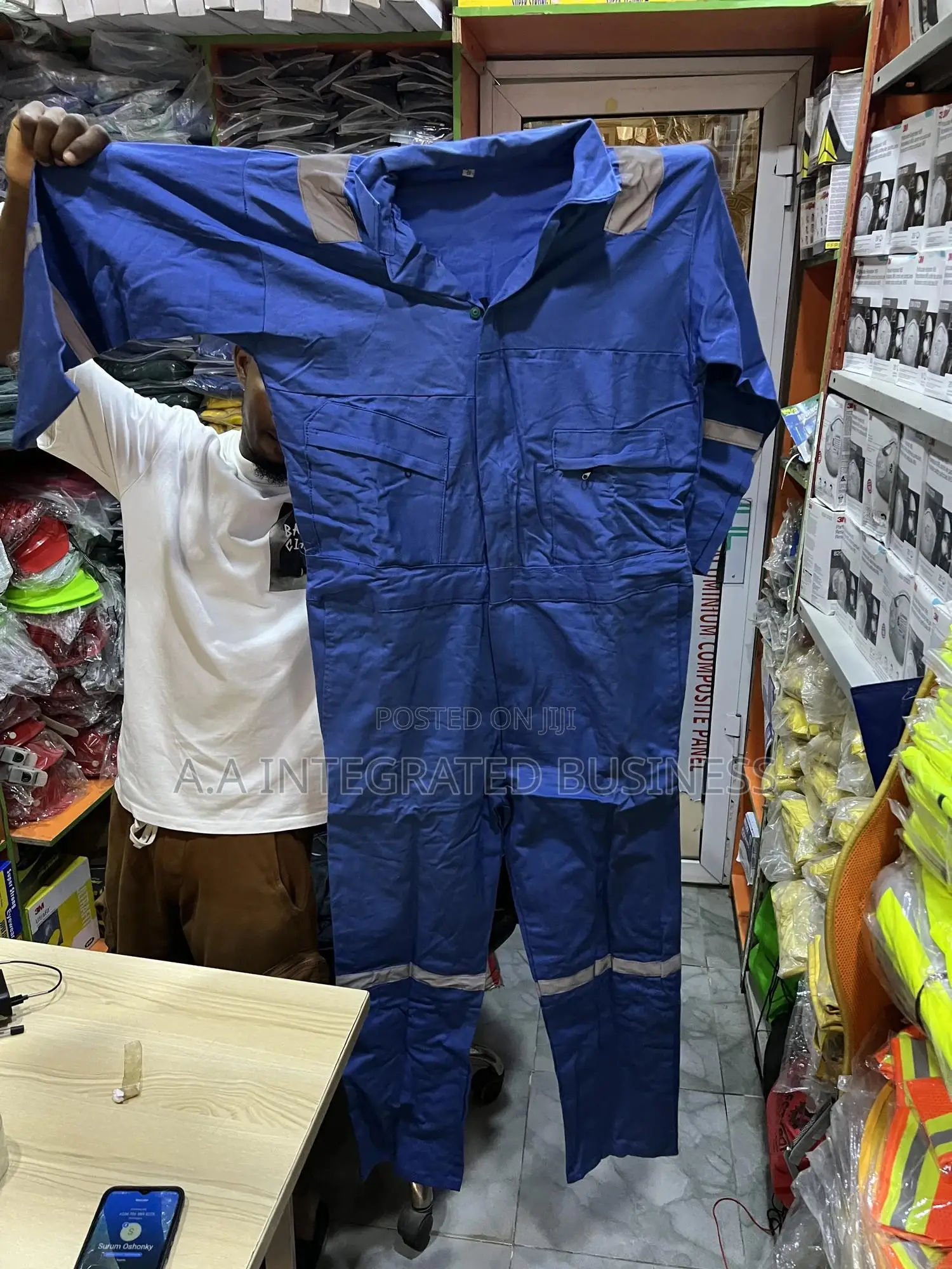 Coverall With Reflective