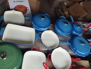 7 Set Quality Cast Iron Pots