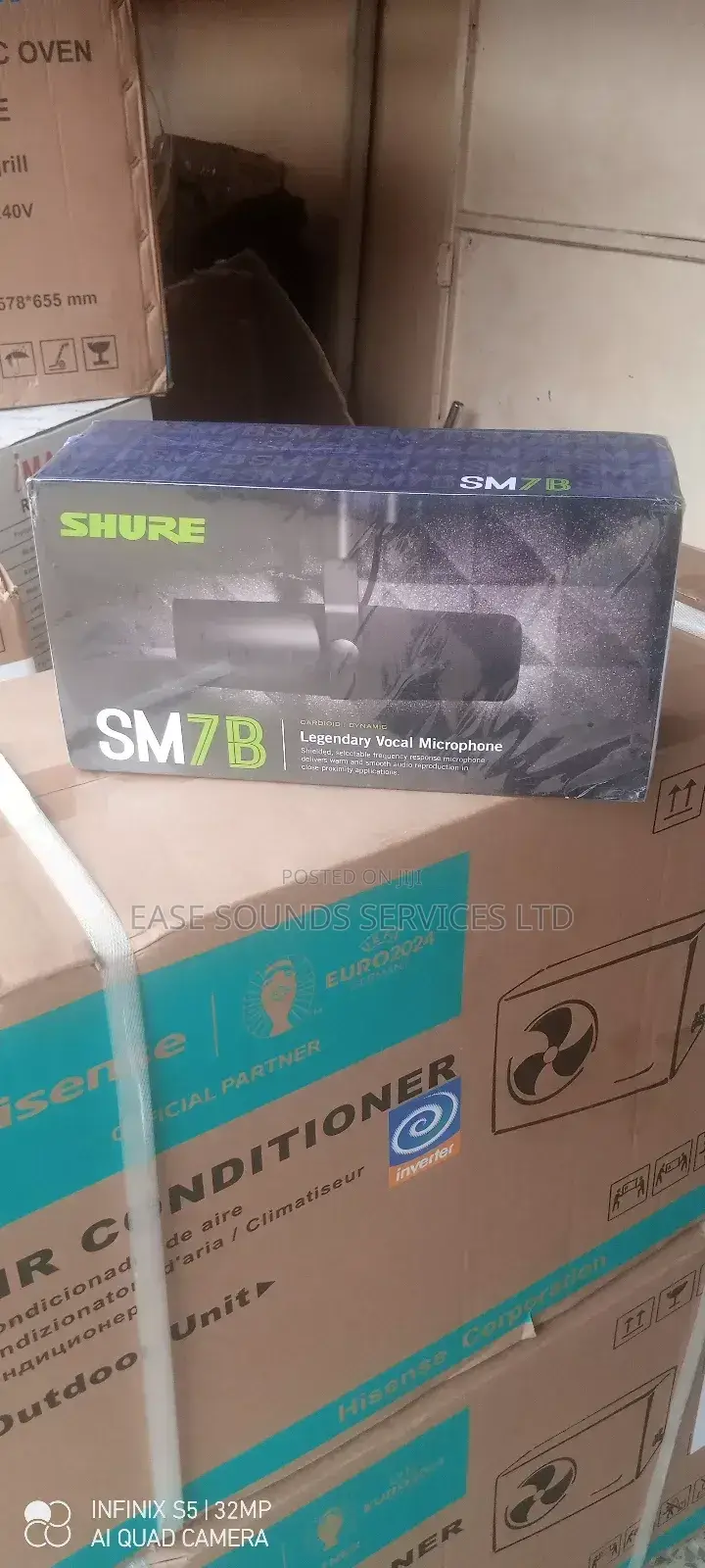 SM7B Shure Vocal Microphone