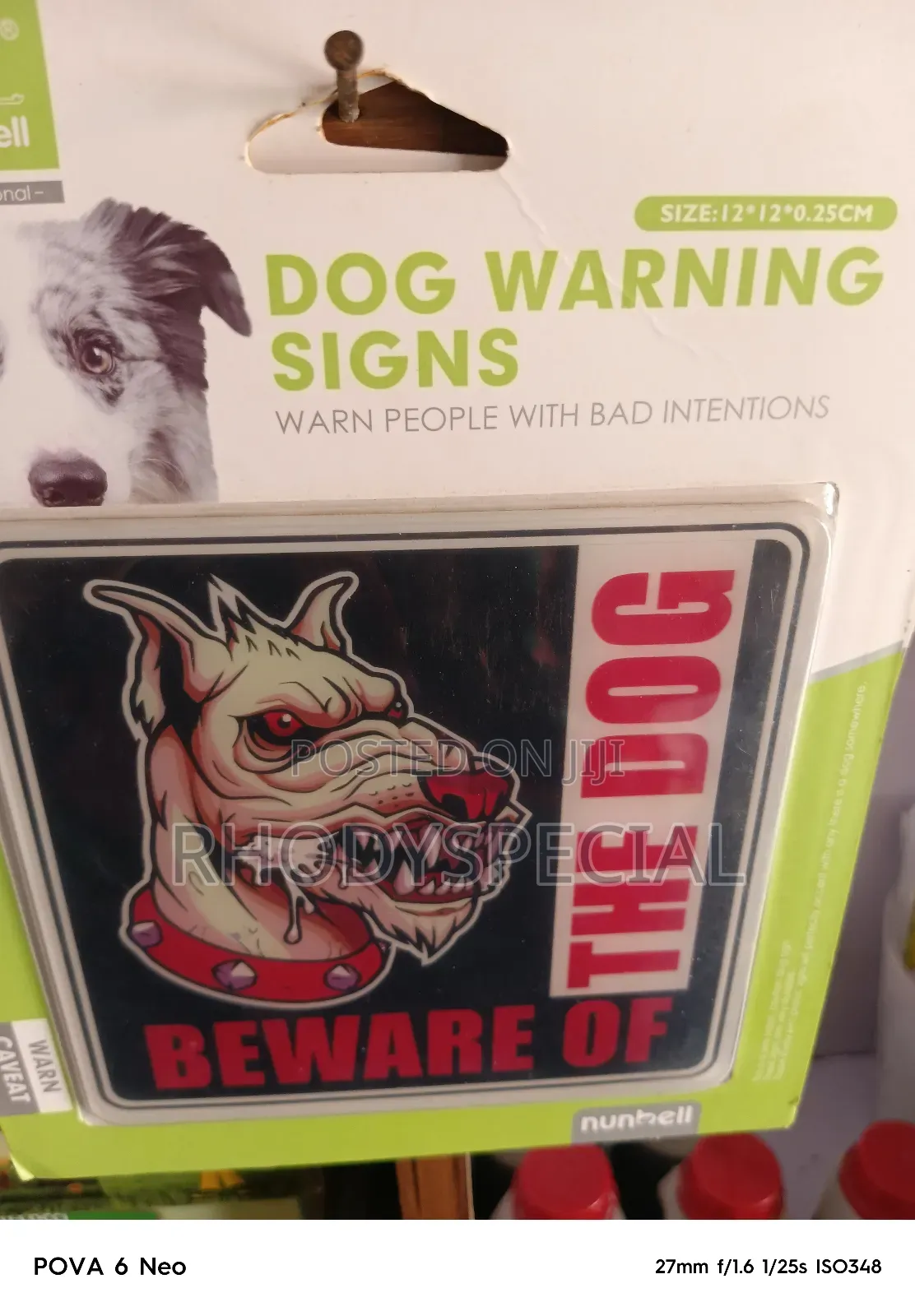 Dog Warning Signs