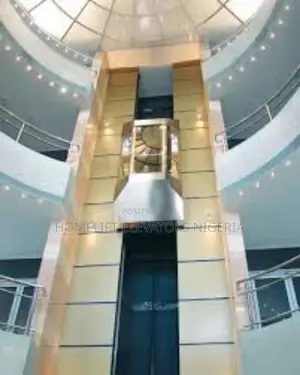 Ti-Gold Frame Four Side Sightseeing Commercial Elevator