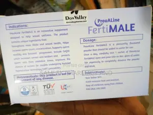 Proualine Fertimale Supplement