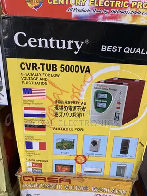 Century Automatic Voltage Stablizer Cvr-tub 5000va