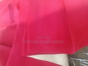 Plain Red Rug Ambassador, #8000 Per SQM