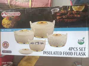 Master Chef Insulated Food Flask 4 PCS