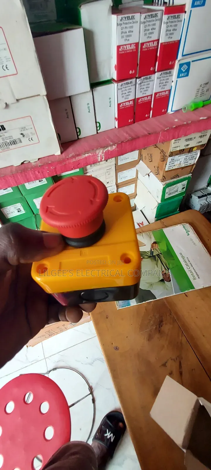 Emergency Push Button