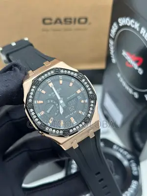 Luxury Casio G Shock (With Custom VVS Moussainaite)