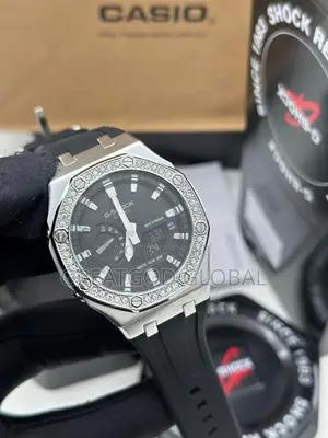 Luxury Casio G Shock (With Custom VVS Moussainaite)