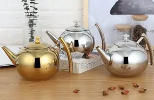 Stainless Steel Teapot