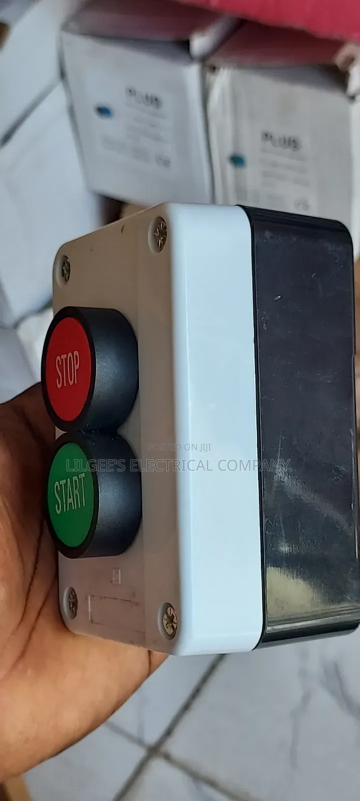 Stop Start Push Button With Indicator