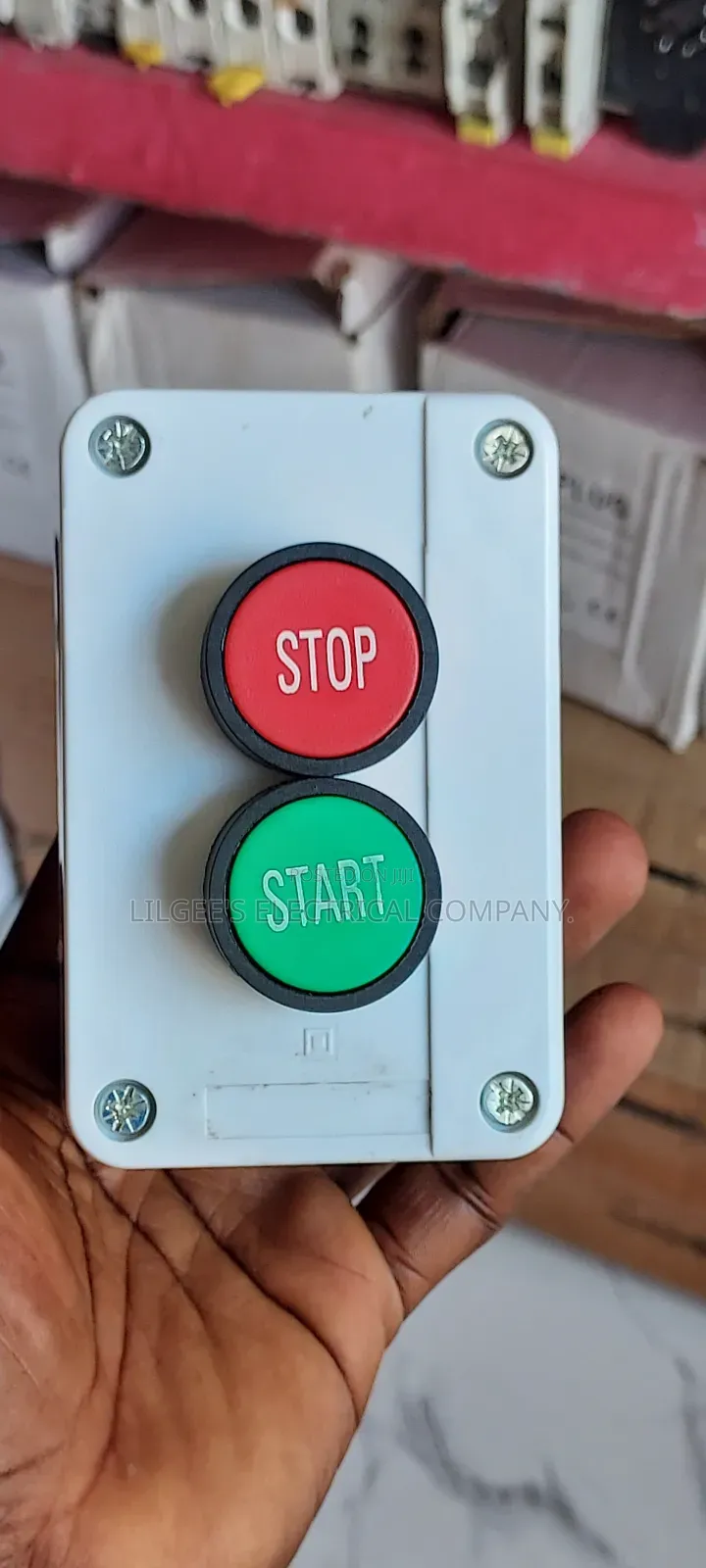 Stop Start Push Button With Indicator