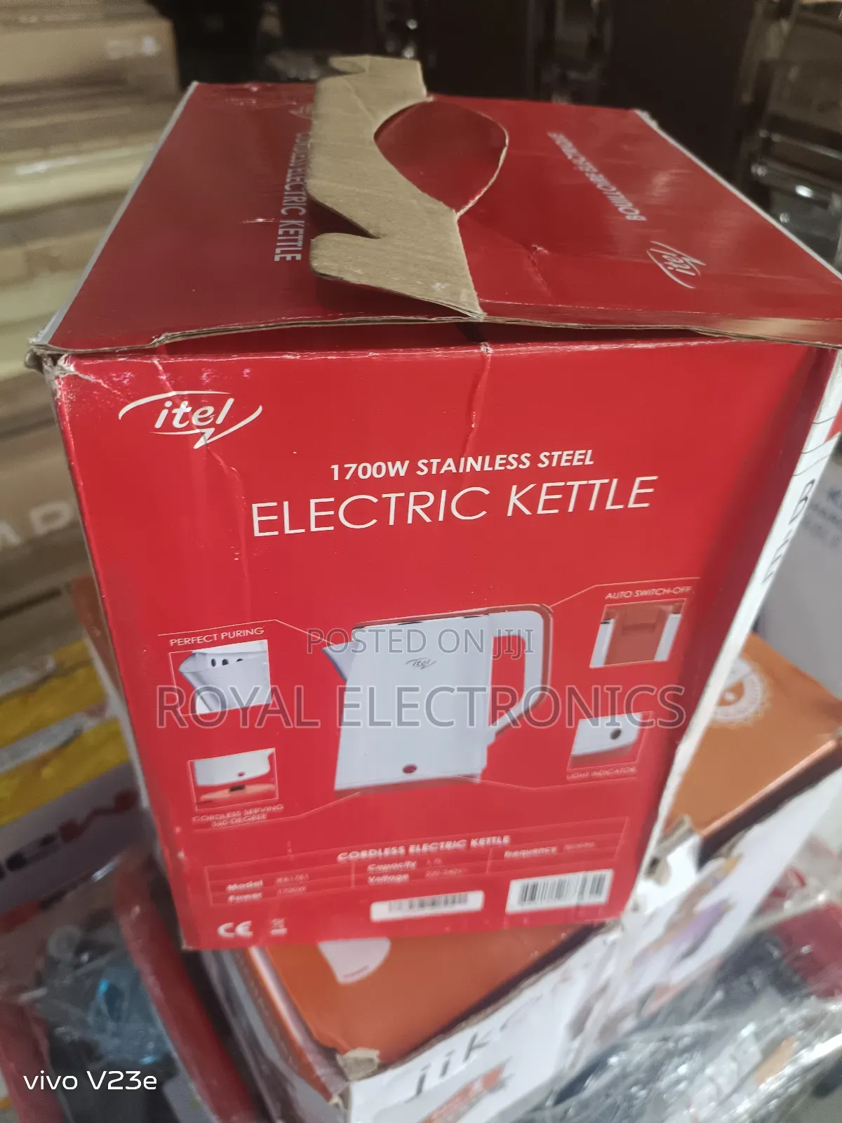 High Quality Itel Electric Kettle