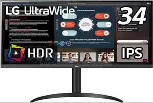 Lg 34 Inches Frameless Ips Ultra-Wide Led Hdmi Monitor