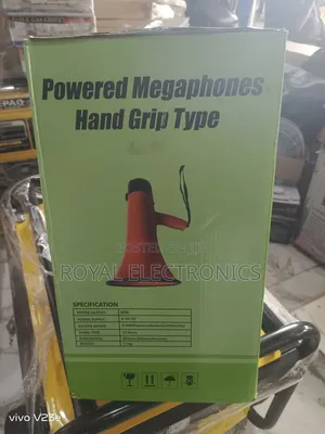 Photo - Powered Megaphone Hand Grip Type
