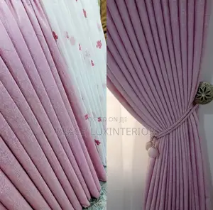 High Quality Peach Curtain