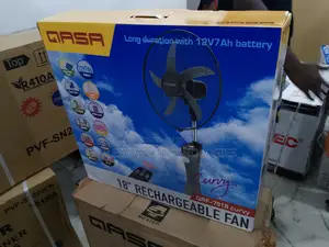 Photo - User-Friendly Qasa 18'' Rechargeable Standing Fan