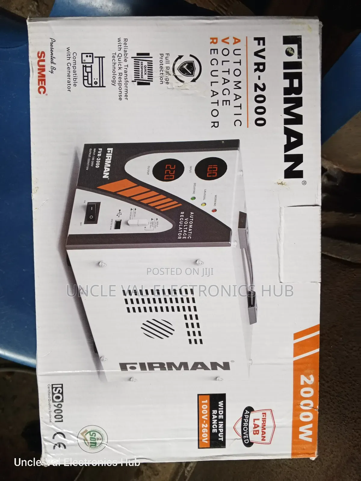 Firman 2000W Automatic Voltage Regulator