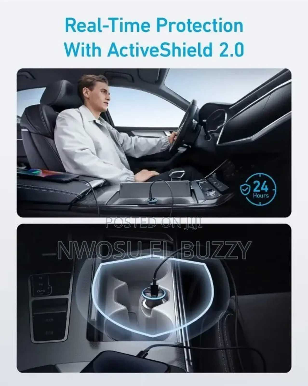 Anker 323 Car Charger 52.5w