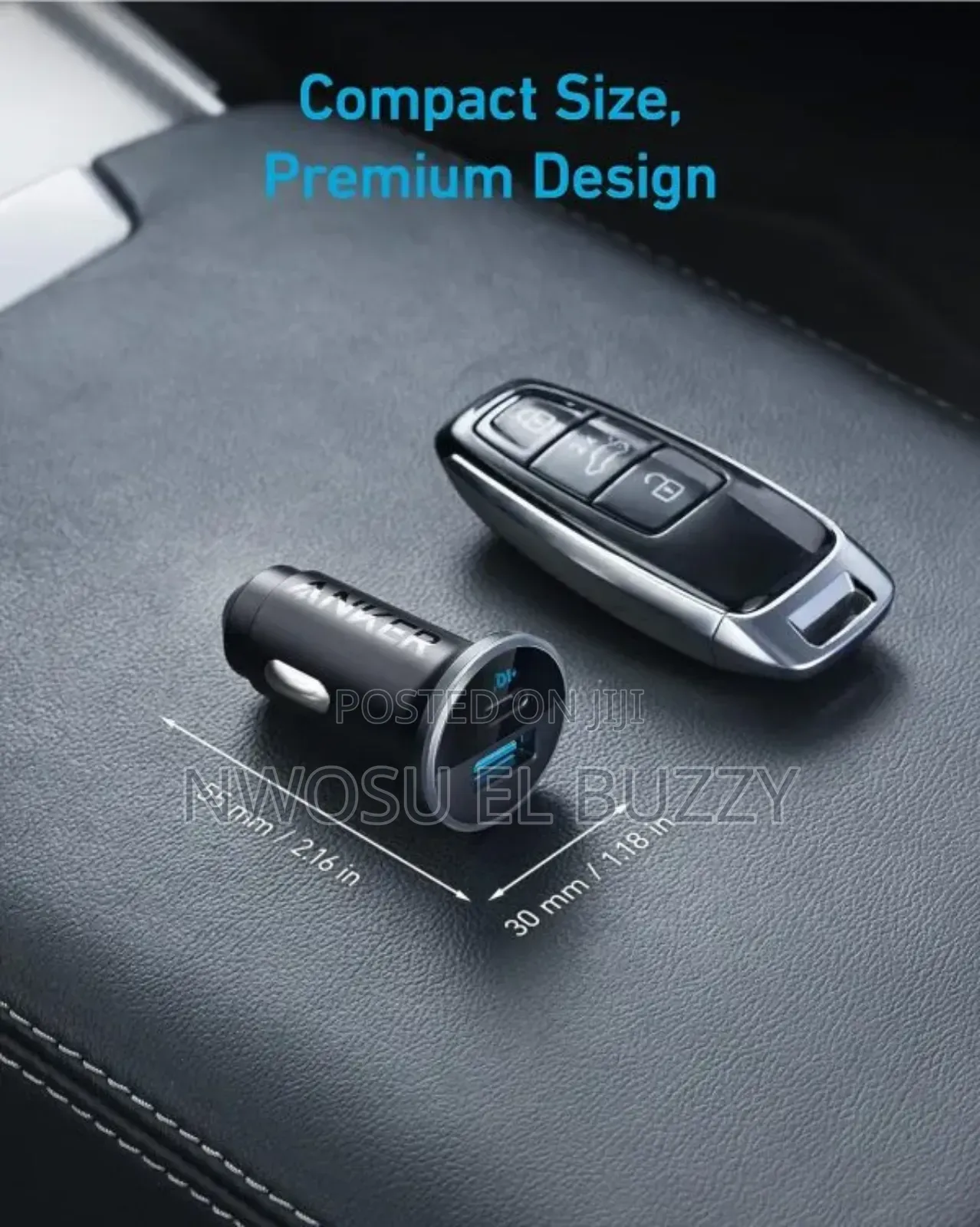 Anker 323 Car Charger 52.5w