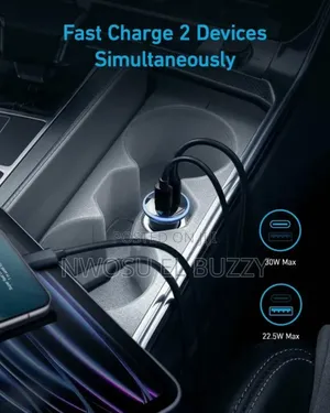 Anker 323 Car Charger 52.5w