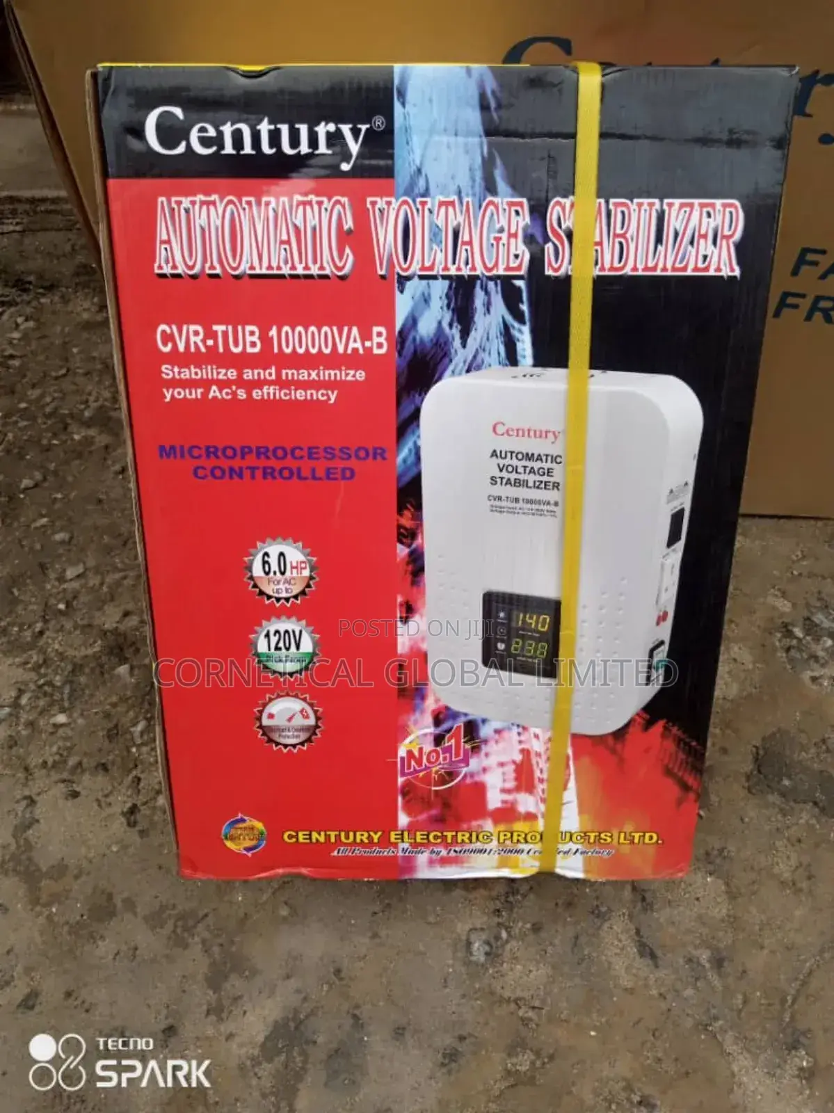 Century Wall Mount Automatic Voltage Stabilizer 10000VA