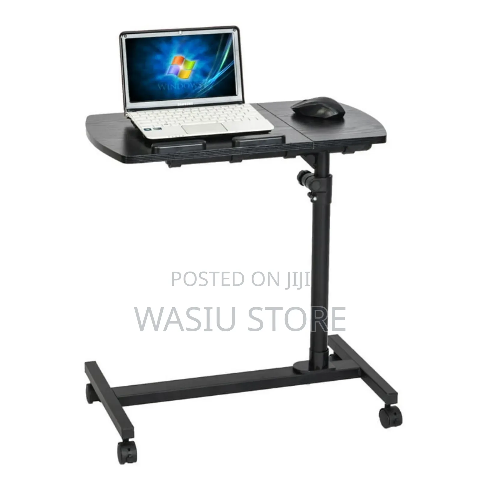 Adjustable Four Wheel Laptop Computer Desk Stand