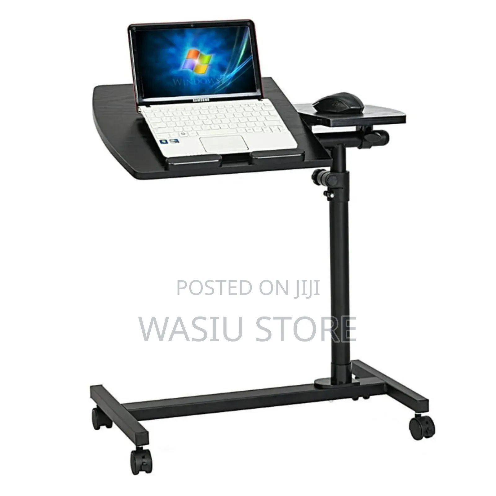 Adjustable Four Wheel Laptop Computer Desk Stand