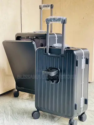 Luxury Luggage Travel Multifunctional Suitcase(With USB Port