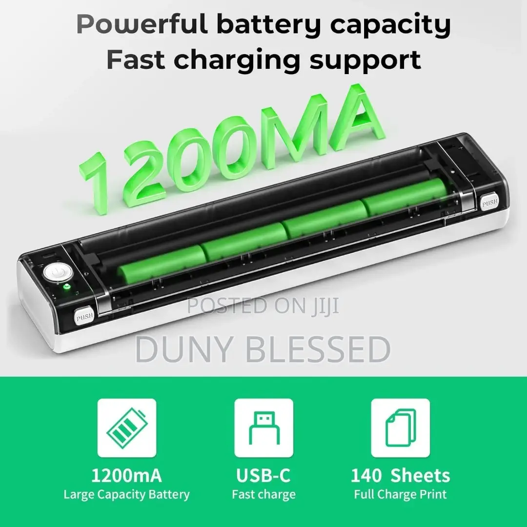 M08f Inkless Portable Printer