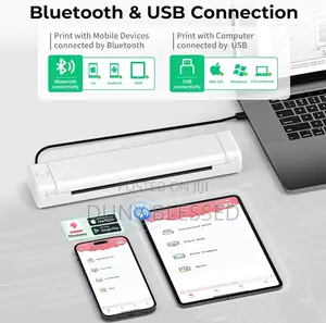 M08f Inkless Portable Printer