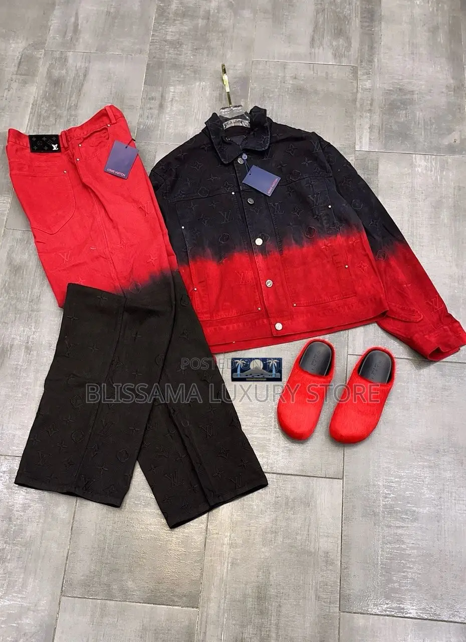 Luxury Louis Vuitton Denim Up and Down