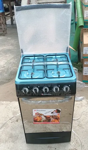Binatone 4burner (50*50cm) AUTO IGNITION Standing Gas Cooker