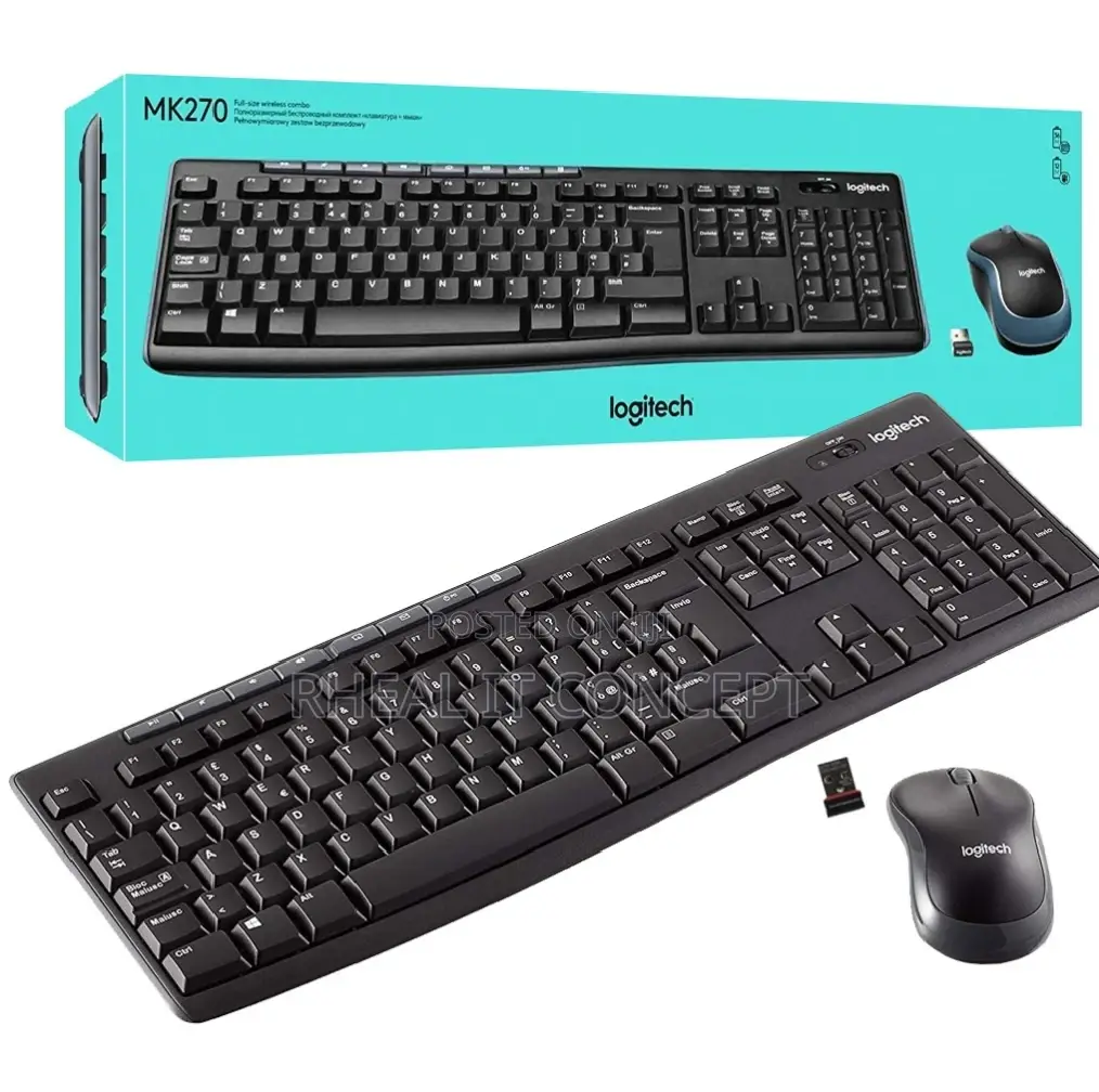 Logitech MK270 Wireless Keyboard and Mouse