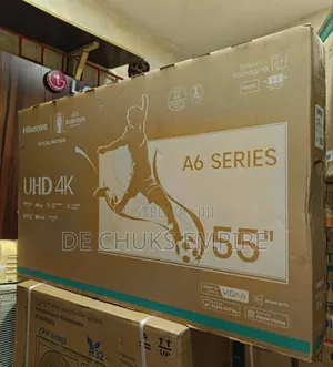 Hisense 55"Inch Uhd Bluetooth Smart TV (2024) His 55 A6N
